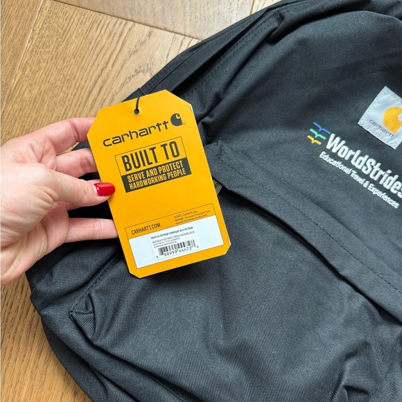 Carhartt Canvas Backpack CB0411 - Rain Defender - Black - NWT - Picture 5 of 9